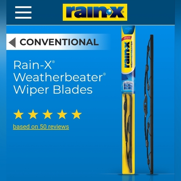 6 WIPERS 26" & 22" (front) and 12" (rear) - Picture 2 of 5